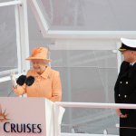Królowa brytyjska została matką chrzestną statku P&O 