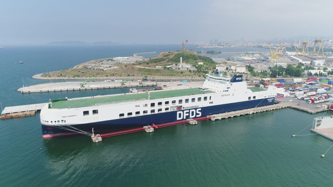 DFDS reaches 10,000 sailings milestone in Türkiye