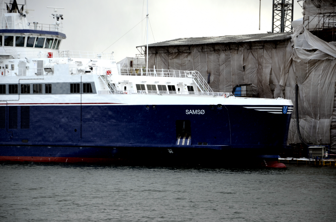 Promy z Polski: Samso w naprawie