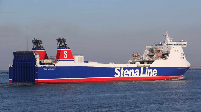 P&O Ferries wyczarteruje statek STENA FORECASTER