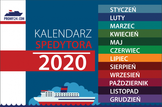 KALENDARZ SPEDYTORA 2020