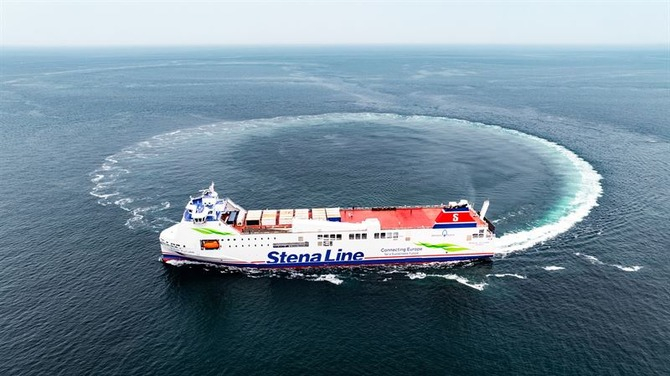 Stena Futura pomyślnie zakończyła próby morskie w Chinach