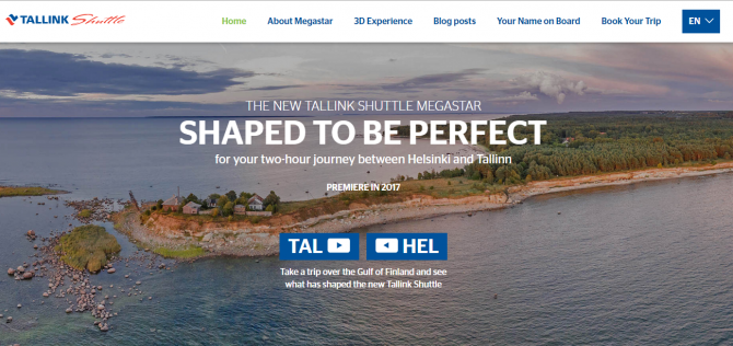 Śledź na stronie postępy w budowie nowego promu Tallink