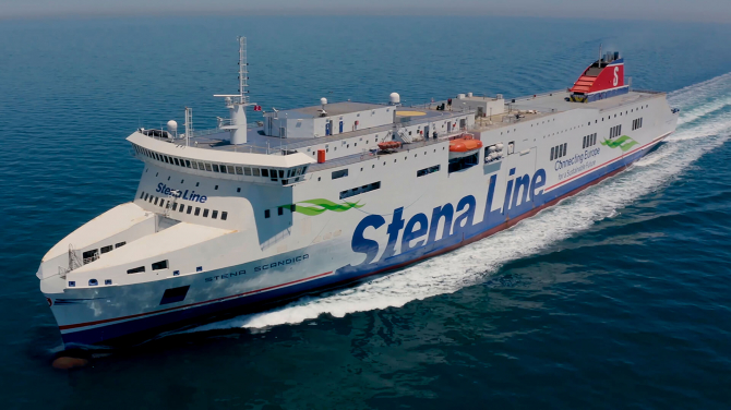 Stena Line z nowym promem RoPax -  Stena Scandica
