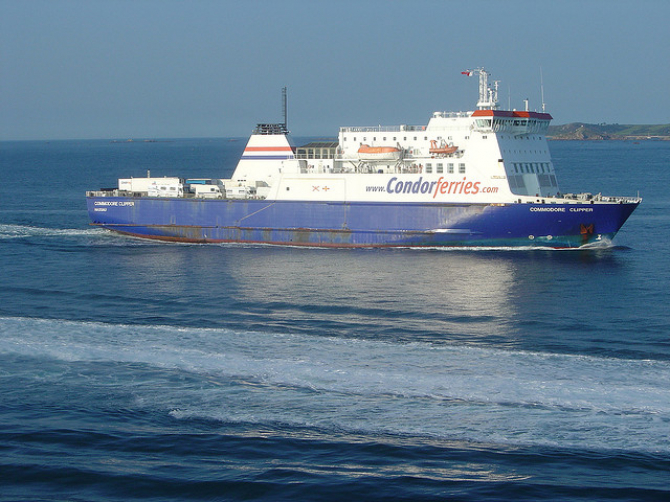 Zniszczona jednostka Commodore Clipper 
