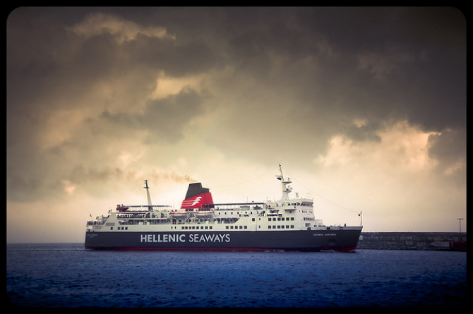 Uszczuplona flota Hellenic Seaways 