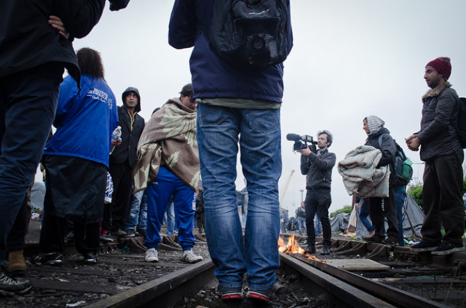 Działanie kolei towarowej do Calais zawieszone z powodu wtargnięć imigrantów