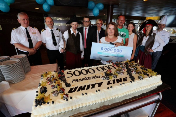 5-milionowy pasażer Unity Line