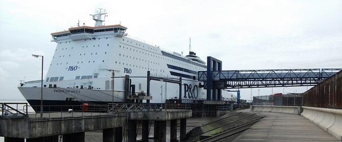 P&O Ferries: Duży wzrost przewozów na trasie Zeebrugge - Teesport