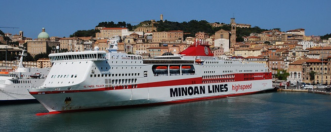 Minoan Lines zanotował najlepszą pierwszą połowę roku w historii