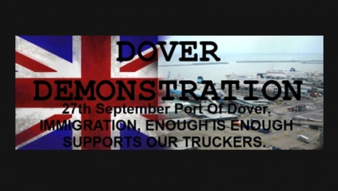 Promy do Anglii: Przygotowania do demonstracji w porcie Dover