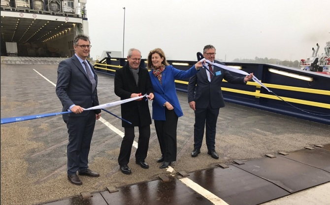 P&O Ferries otworzyło swój rozbudowany hub w Zeebrugge