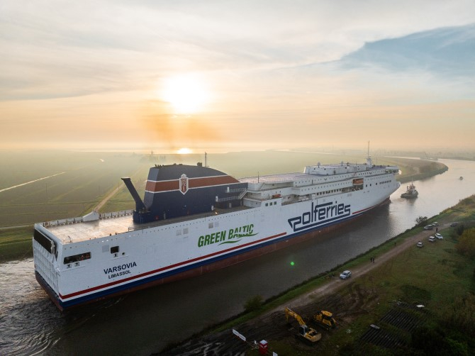 Nowy prom Polferries niedługo rozpocznie rejsy między Świnoujściem a Szwecją