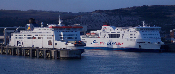 Promy Calais-Dover: Grupa Eurotunnel wystawia na sprzedaż MyFerryLink